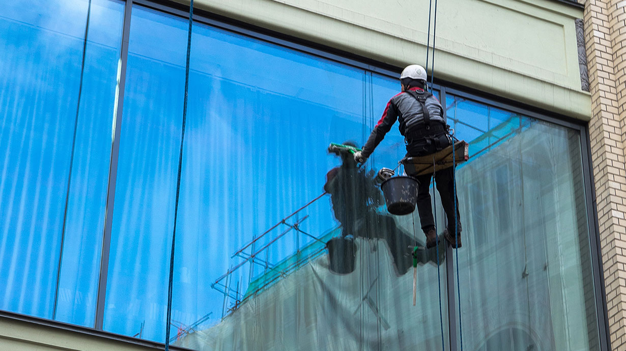 Commercial Glass Restoration