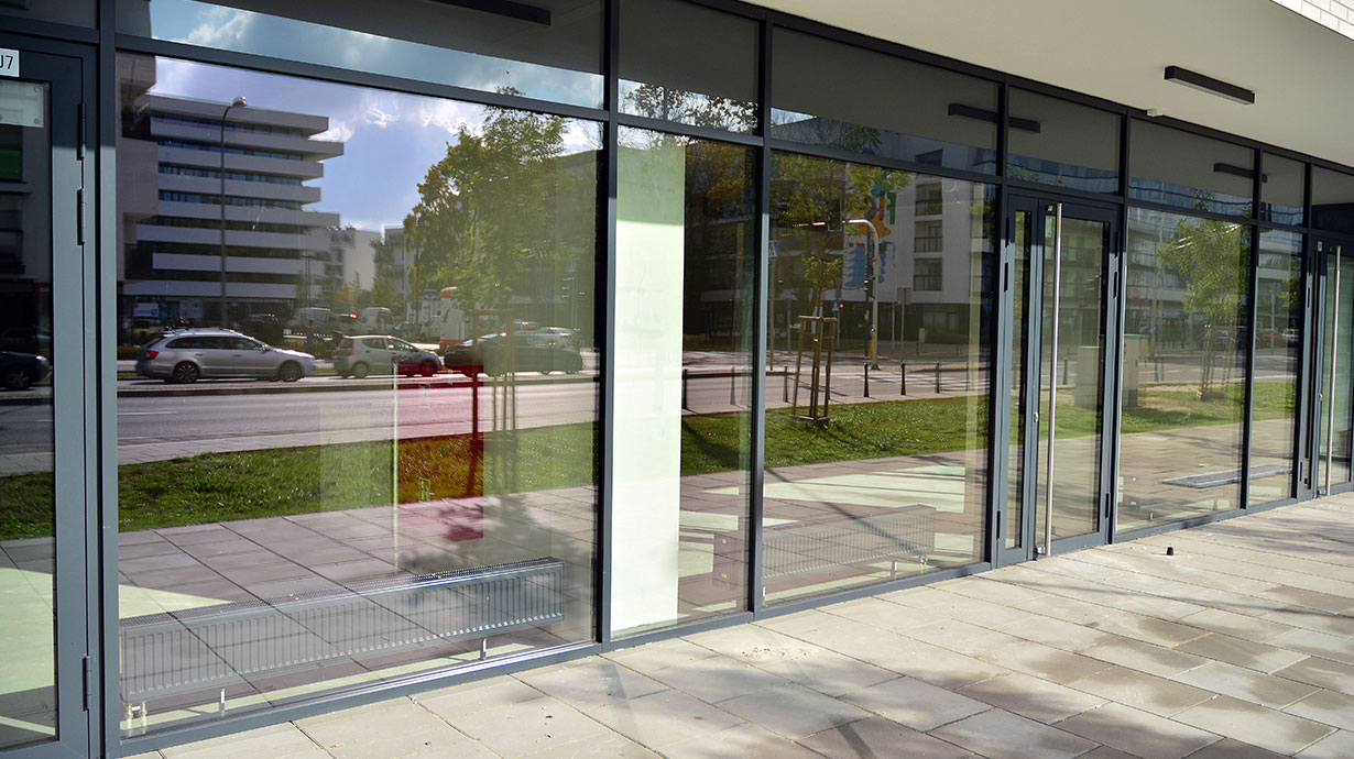 Store front glazing image